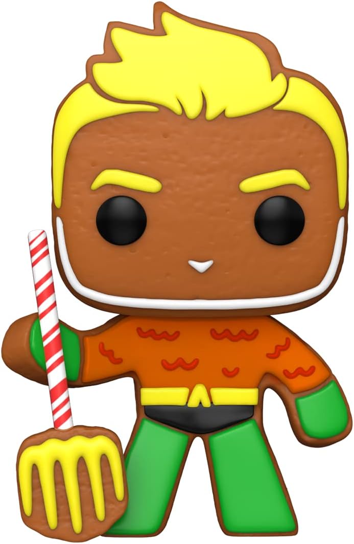 Funko POP! DC Super Heroes - Gingerbread Aquaman #445