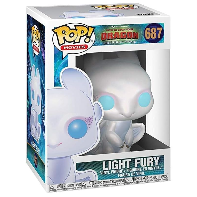 Funko POP! How to Train your Dragon 3 - Light Fury #687