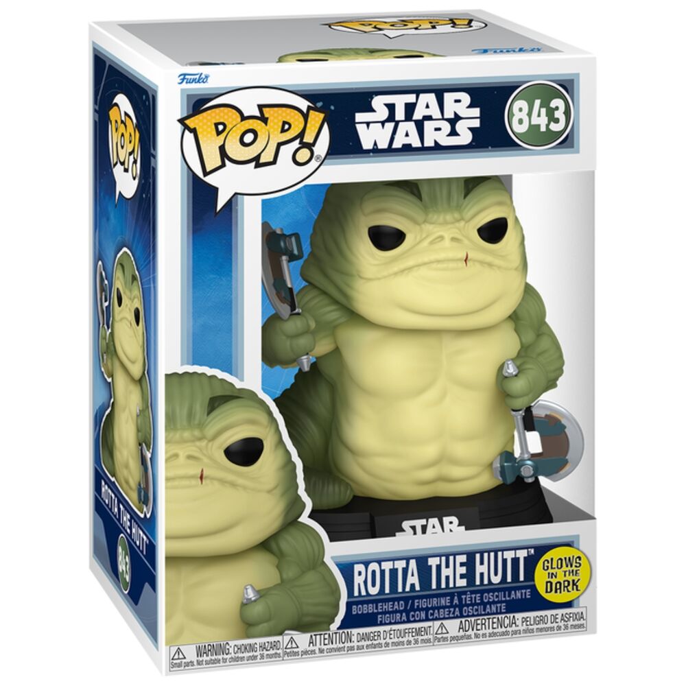 Funko POP! Star Wars - Rotta the Hutt #843 (Glows in the Dark)