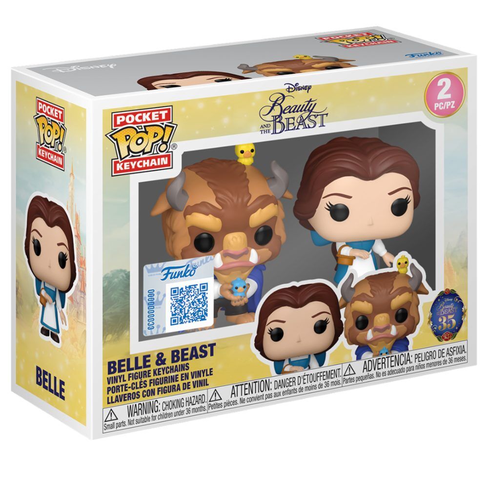[PRE-ORDER] Funko Pocket POP! Beauty and the Beast 2pc/pz