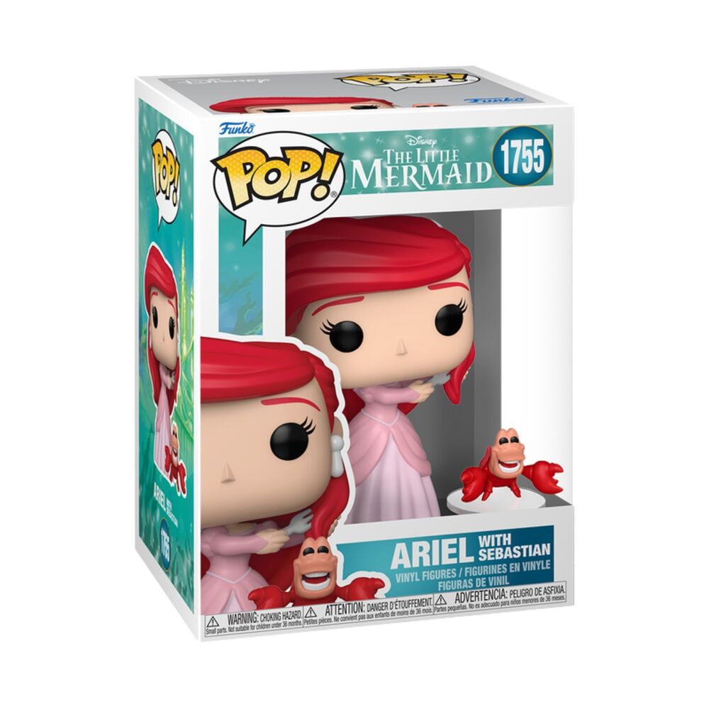 [PRE-ORDER] Funko POP! The Little Mermaid - Ariel with Sebastian #1755