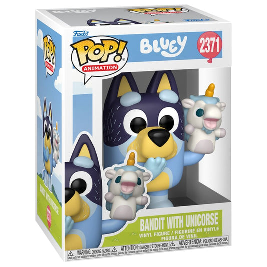 [PRE-ORDER] Funko POP! Bluey - Bandit with Unicorse #2371