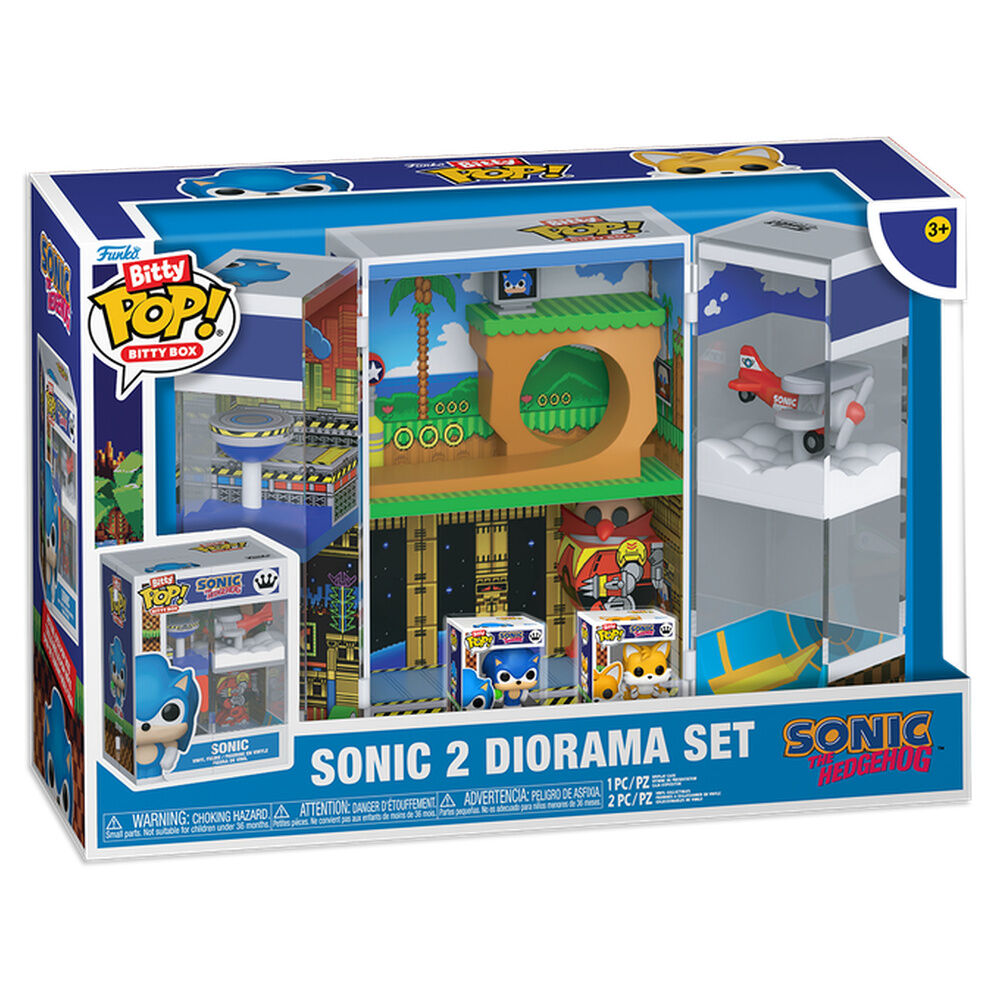 [PRE-ORDER] Funko Bitty POP! Sonic the Hedgehog - Sonic 2 Diaomara Set Bitty Box