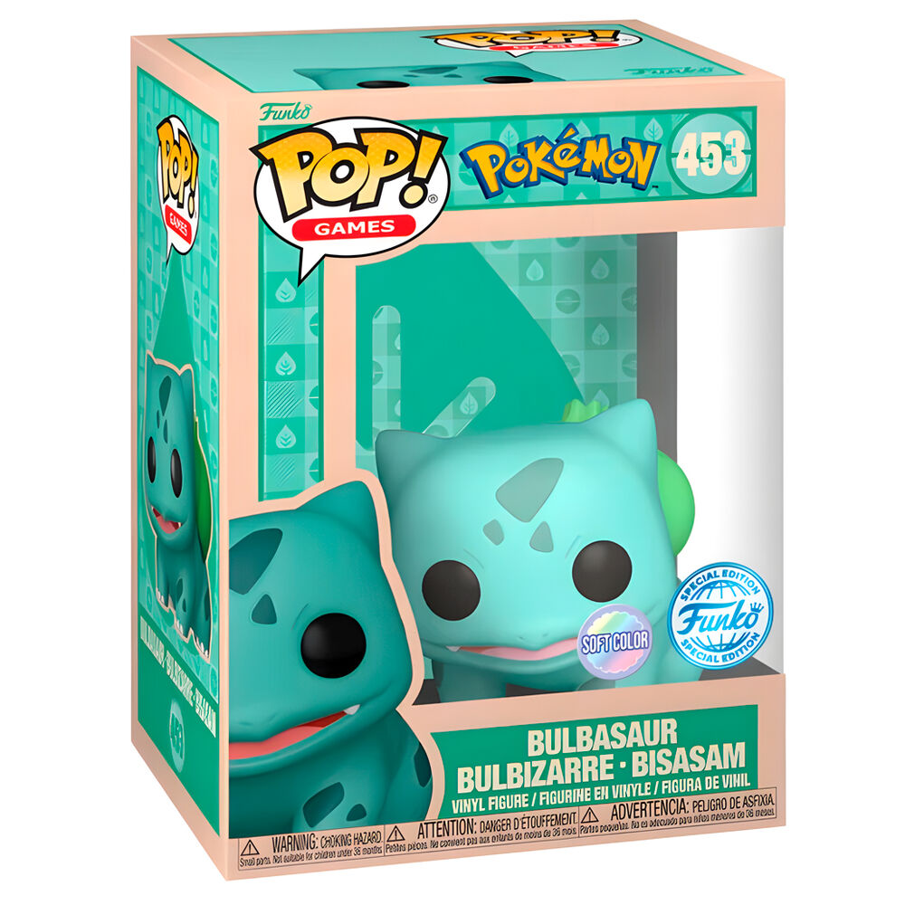 Funko POP! Pokemon - Bulbasaur Soft Color #453