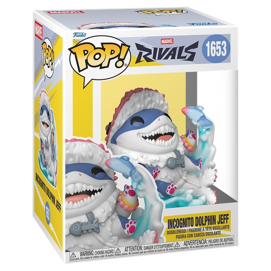 [PRE-ORDER] Funko POP! Marvel Rivals - Incognito Dolphin Jeff #1653
