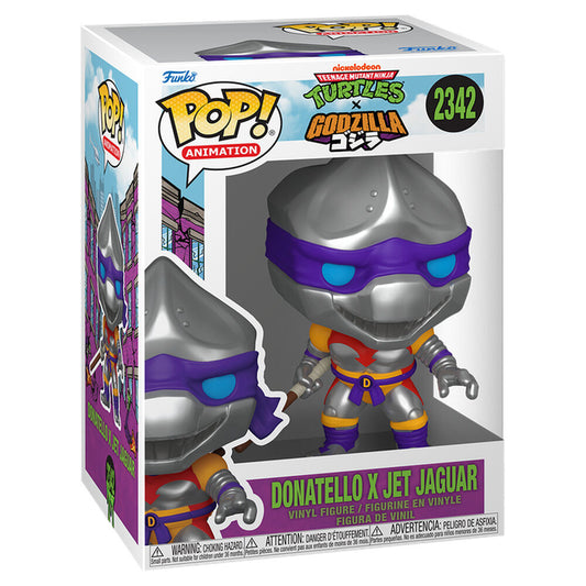 [PRE-ORDER] Funko POP! Teenage Mutant Ninja Turtles x Godzilla - Donatello x Jet Jaguar #2342