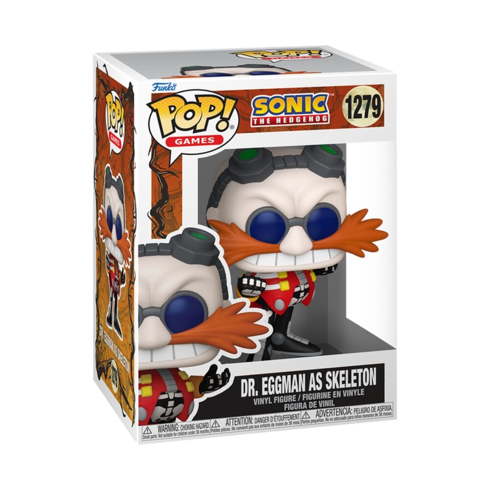[PRE-ORDER] Funko POP! Sonic the Hedgehog - Dr. Eggman as Skeleton #1279