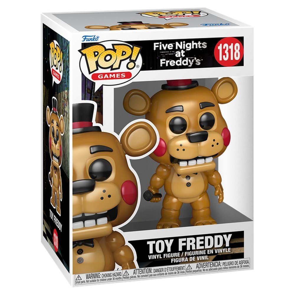 [PRE-ORDER] Funko POP! Five Nights at Freddy's Toy Freddy #1318