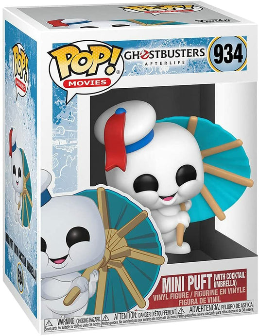 Funko POP! Ghostbuster Afterlife - Mini Puft (With Cocktail Umbrella) #934