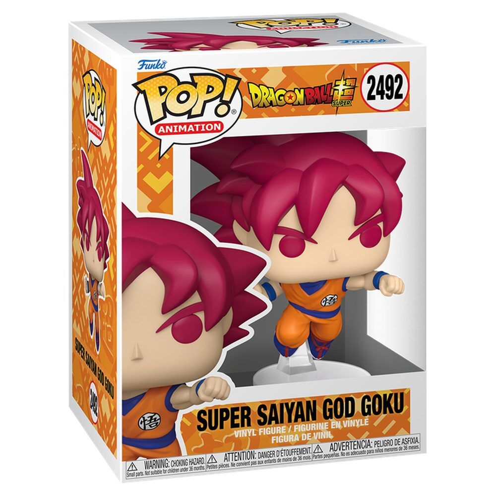 [PRE-ORDER] Funko POP! Dragon Ball Super - Super Saiyan God Goku #2492