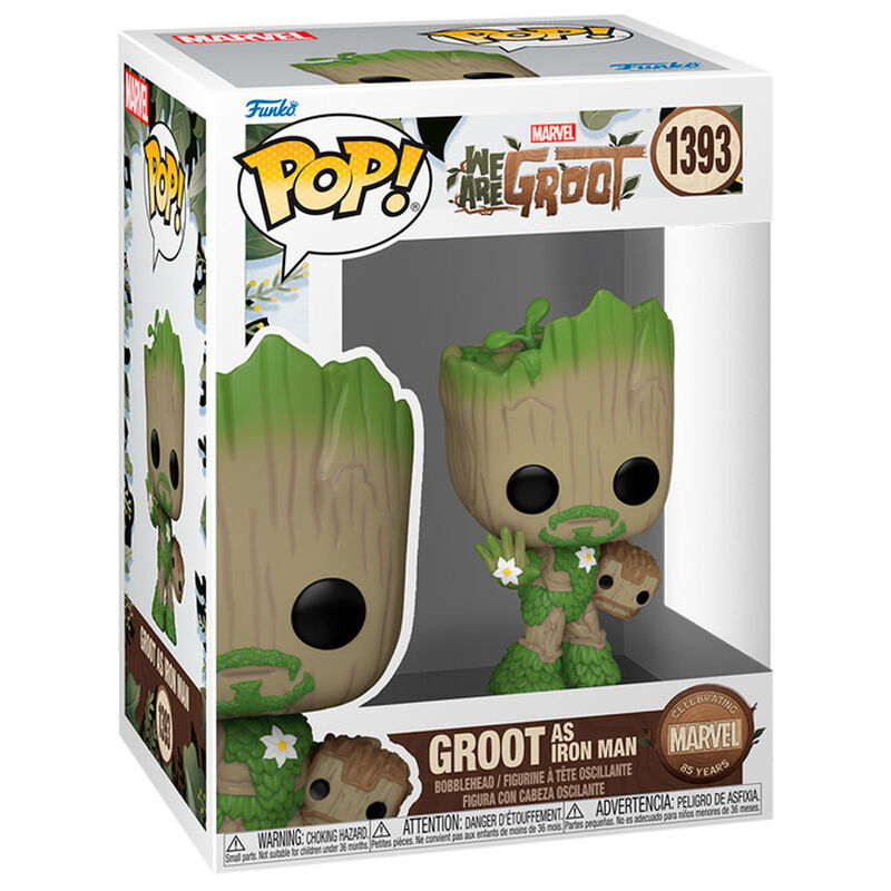 Funko POP! Marvel - Groot as Iron Man #1393