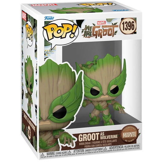 Funko POP! Marvel - Groot as Wolverine #1396