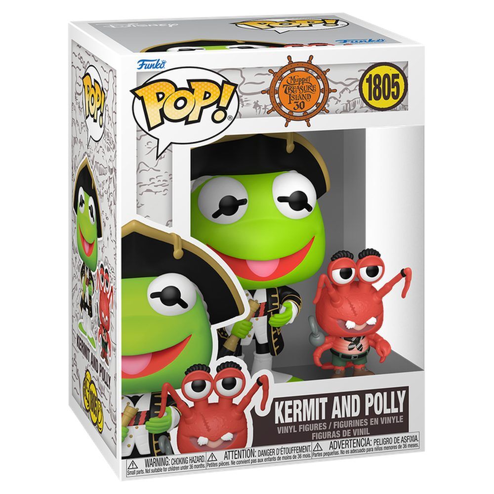 [PRE-ORDER] Funko POP! Muppet Treasure Island 30 - Kermit and Polly #1805