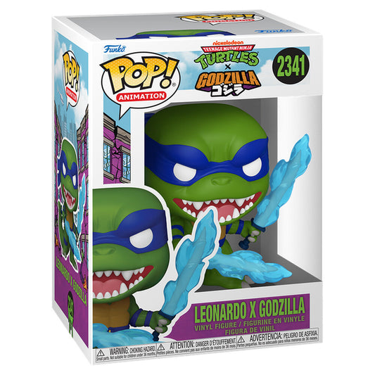 [PRE-ORDER] Funko POP! Teenage Mutant Ninja Turtles x Godzilla - Leonardo X Godzilla #2341