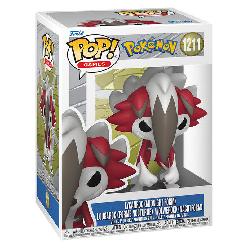 [PRE-ORDER] Funko POP! Pokemon - Lycanroc (Midnight Form) #1211