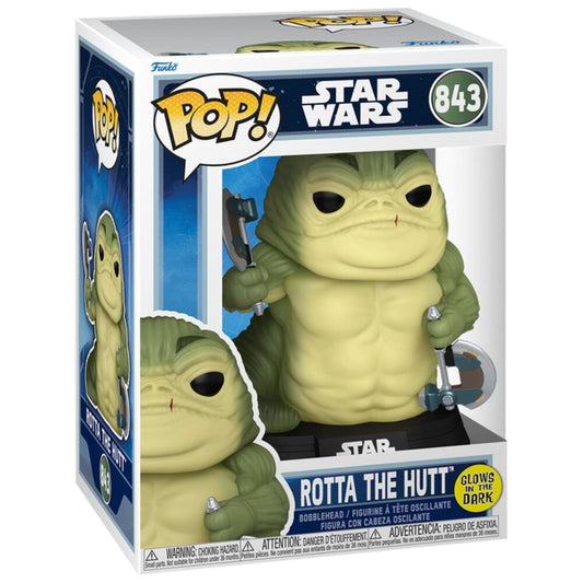 Funko POP! Star Wars - Rotta the Hutt #843 (Glows in the Dark)