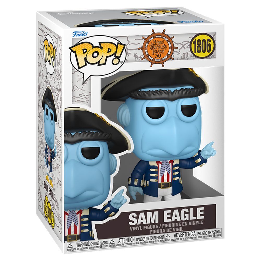 [PRE-ORDER] Funko POP! Muppet Treasure Island 30 - Sam Eagle #1806