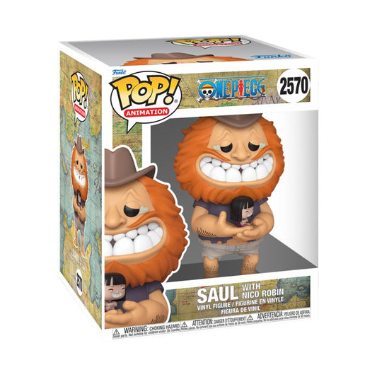[PRE-ORDER] Funko POP! One Piece - Saul with Nico Robin #2570