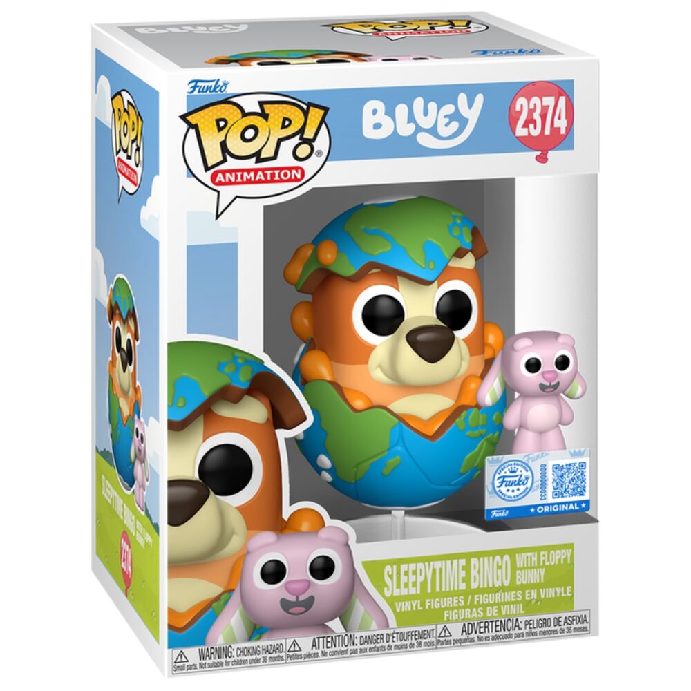 [PRE-ORDER] Funko POP! Bluey - Sleeptim Bingo with Floppy Bunny #2374