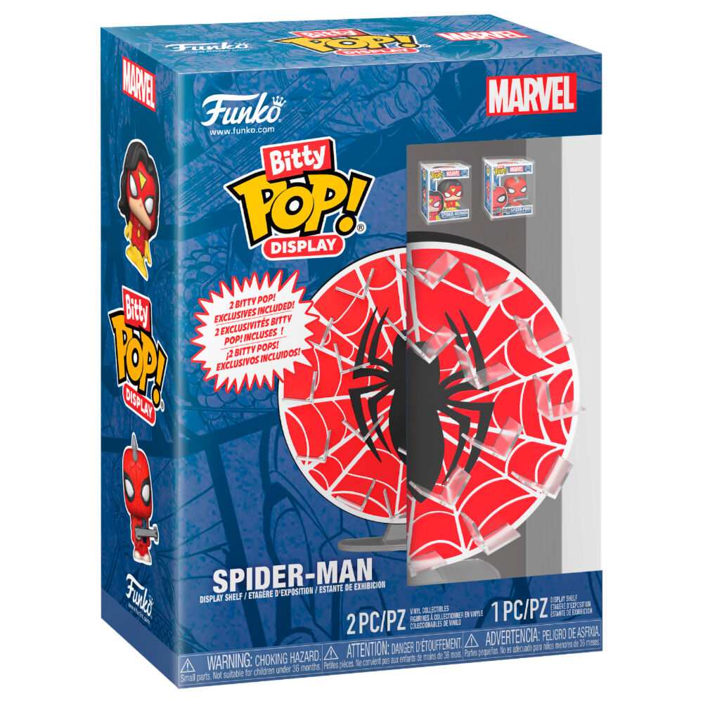 Funko Bitty POP! Marvel - Spider Man Display