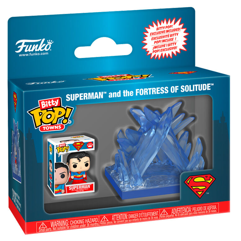 Funko Bitty POP! DC - Superman and the Fortress of Solitude