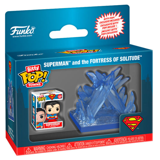 Funko Bitty POP! DC - Superman and the Fortress of Solitude