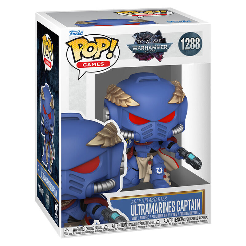 [PRE-ORDER] Funko POP! Total War Warhammer - Ultramarines Captain #1288