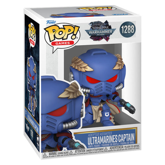 [PRE-ORDER] Funko POP! Total War Warhammer - Ultramarines Captain #1288