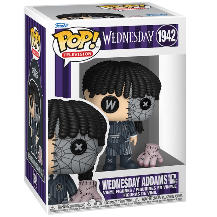 [PRE-ORDER] Funko POP! Wednesday - Wednesday Addams with Thing #1942