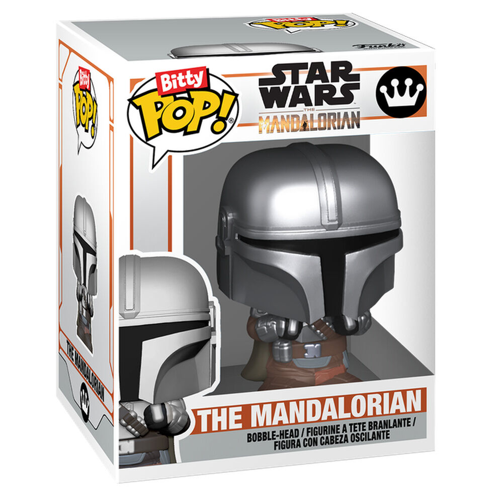 Funko Bitty POP! Star Wars - The Mandalorian in N1 Starfighter (With Grogu)
