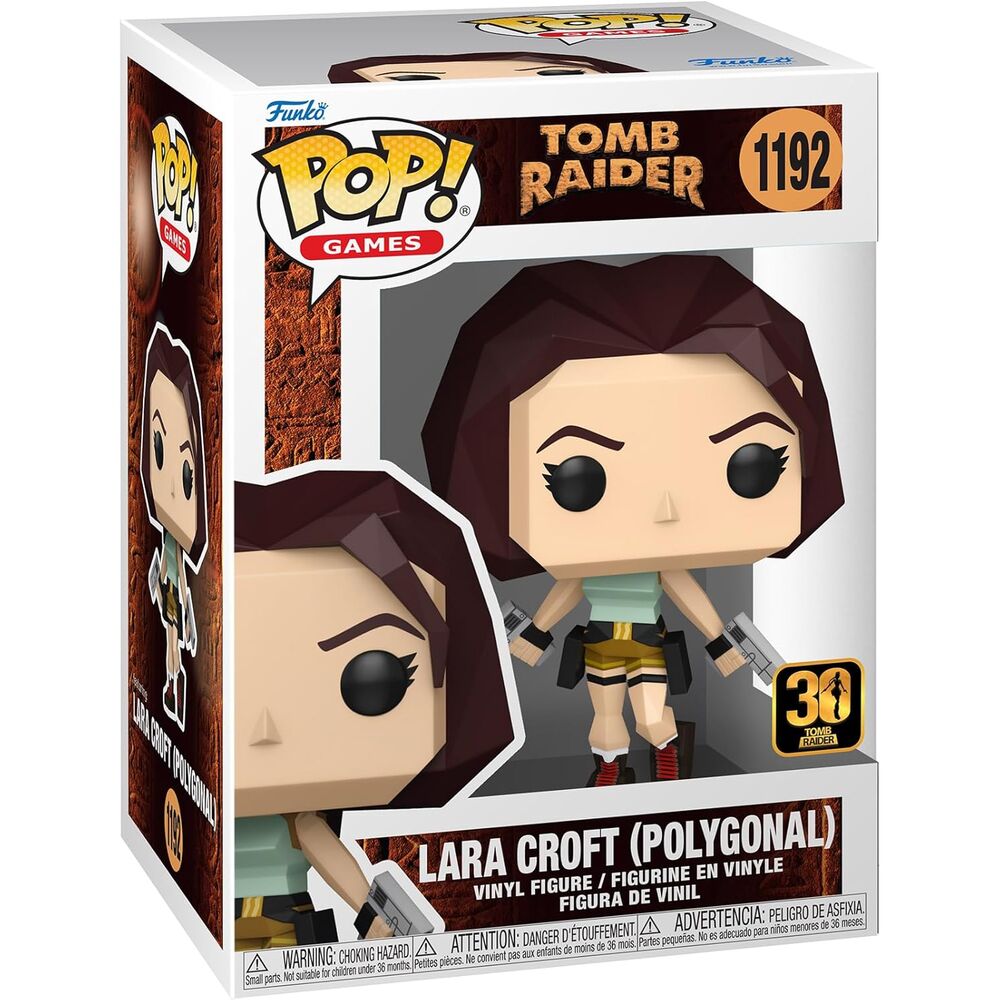 Funko POP! Tomb Raider - Lara Croft (Polygonal) #1192