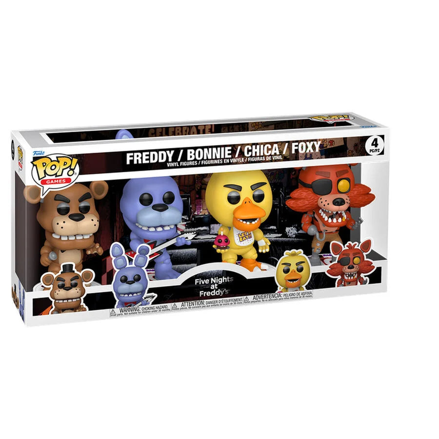 [PRE-ORDER] Funko POP! Five Nights at Freddys 4pcs
