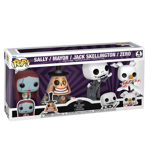 [PRE-ORDER] Funko POP! Disney - The Nightmare Before Christmas 4pcs